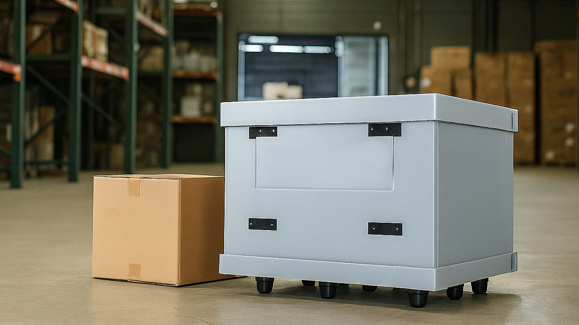 Collapsible Rigid Boxes vs. Cardboard: The Smart Shift in Transport Packaging